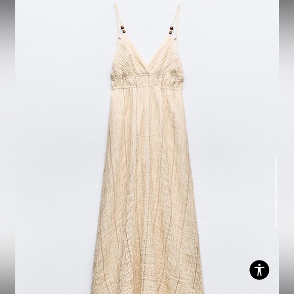 Zara Striped Midi Dress - Picture 4 of 10